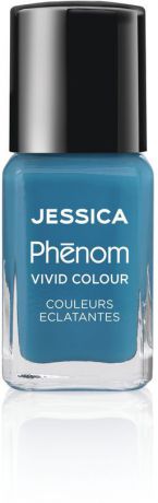 Jessica Phenom Лак для ногтей Vivid Colour "Fountain Bleu" № 08, 15 мл