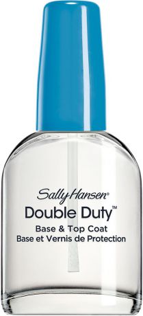 Sally Hansen Nailcare Double duty base укрепляющее средство 2в1: база и верхнее покрытие, 13 мл