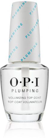 OPI Верхнее покрытие для придания объема маникюру Plumping Top Coat, 15 мл