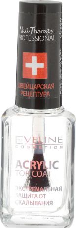 Eveline Экстремальная защита от скалывания Acrylic Top Coat Nail Therapy Professional, 12 мл
