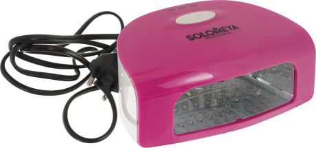 Solomeya Профессиональная LED-лампа 9W, цвет: розовый