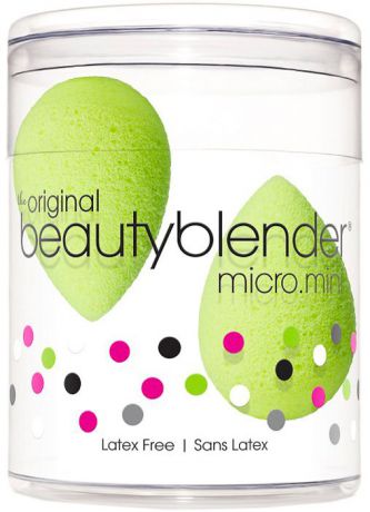 Beautyblender Спонж для макияжа "Micro. Mini", 2 шт 1022