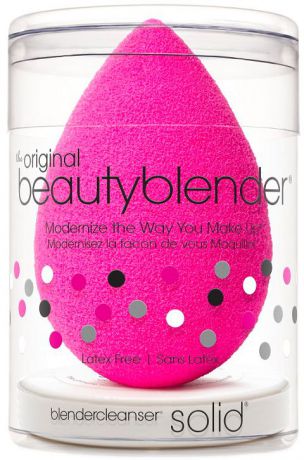 Beautyblender Спонж original и мини мыло для очистки Solid Blendercleanser