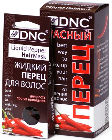 DNC Набор для волос: Красный перец от выпадения волос сухой 100 г + Жидкий перец для волос, 15 мл, 3 шт