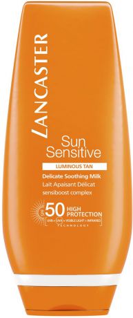 Lancaster Sun Sensitive Нежное молочко для тела для чувствительной кожи SPF 50, 125 мл