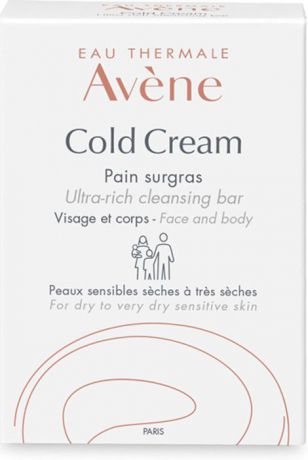 Avene Сверхпитательное мыло "Cold-cream" для лица и тела 100 г