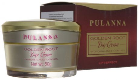 Pulanna Восстанавливающий дневной крем на основе золотого корня - Day Cream Hydro-Balance Control 50 г