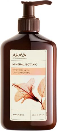 Ahava Mineral Botanic Бархатистый крем для тела гибискус и инжир 400 мл