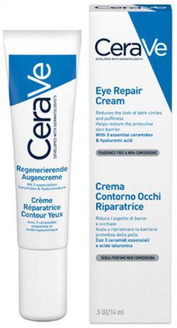 CeraVe Восстанавливающий крем для области вокруг глаз, для всех типов кожи, 14 мл