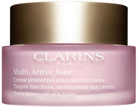 Clarins Дневной крем для предотвращения первых возрастных изменений с антиоксидантным действием для любого типа кожи Multi-Active, 50 мл