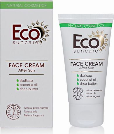 Eco Suncare Крем для лица после загара -After Sun Face Cream 50мл