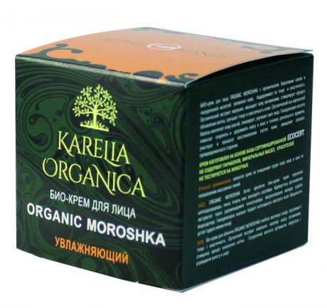 Karelia Organica Био-Крем для лица "Organic MOROSHKA" Увлажняющий, 50 мл