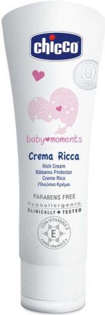 Крем питательный Chicco Baby Moments, 100 мл