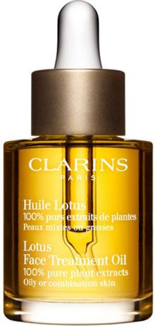 Clarins Масло для лица для комбинированной или жирной кожи Lotus, 30 мл