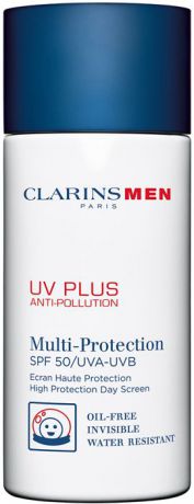 Clarins Защитный флюид-экран для мужчин UV Plus Anti-Pollution SPF 50, 50 мл