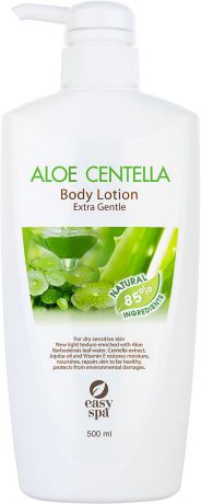 Easy Spa Лосьон для тела для сухой и чувствительной кожи Aloe Centella, 500 мл