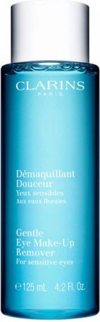 Clarins Смягчающий лосьон для удаления макияжа с глаз Demaquillant Douceur, 125 мл