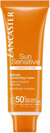 Lancaster Sun Sensitive Нежный лосьон для лица для чувствительной кожи SPF 50+, 50 мл
