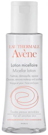 Avene Мицеллярный лосьон для очищения кожи и удаления макияжа, 100 мл