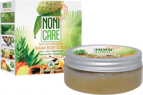 Nonicare Сахарный скраб для тела c АНА–кислотами Garden Of Eden - Sugar Body Scrub 200 мл