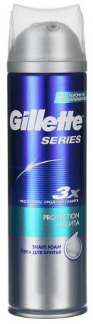 Пена для бритья "Gillette Series", защита, 250 мл