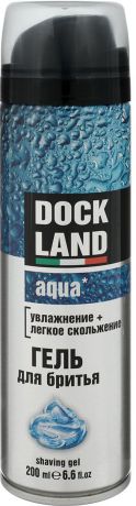Dockland Гель для бритья Aqua, 200 мл