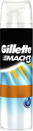 Гель для мягкого бритья Gillette Mach3, 200 мл
