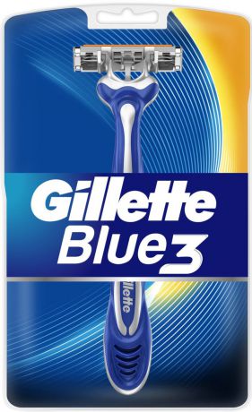 Gillette Blue3 одноразовые мужские бритвы, 6 шт