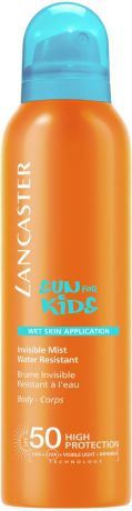 Lancaster Sun Kids Солнцезащитный водостойкий спрей для детей с возможным нанесением на влажную кожу, 200 мл