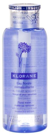 Klorane Очищающая вода "Eye Care Range" с экстрактом василька, для чувствительной кожи вокруг глаз, 400 мл
