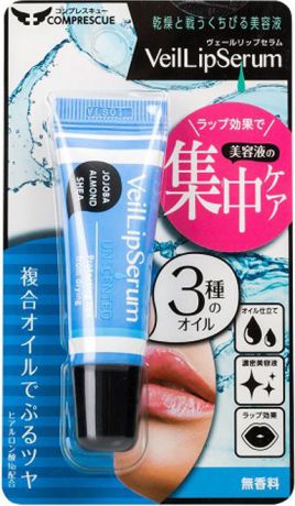 Sunsmile Veil Lip Бальзам для губ увлажняющий с натуральными маслами (без запаха), 10 мл
