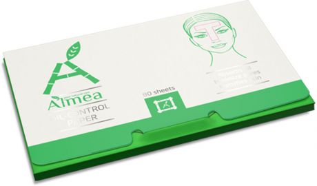 Almea Oil-control paper Матирующие салфетки для лица, 80 шт