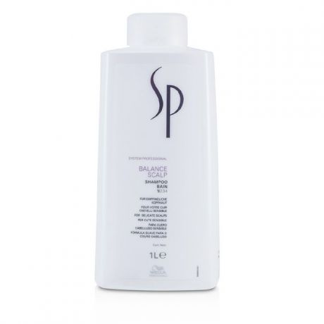 Wella SP Шампунь для чувствительной кожи головы Balance Scalp Shampoo, 1000 мл
