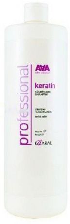 Kaaral Кератиновый шампунь для окрашенных и химически обработанных волос AAA Keratin Color Care Shampoo, 1000 мл