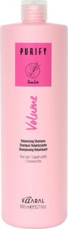 Kaaral Шампунь-объем для тонких волос Purify Volume Shampoo, 1000 мл