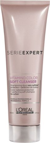 L'Oreal Professionnel INOA - Шампунь без сульфатов для защиты цвета окрашенных волос Expert Vitamino Color Soft Cleanser Shampoo 150 мл