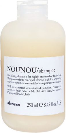 Davines Питательный шампунь для уплотнения волос Essential Haircare New NouNou Shampoo, 250 мл