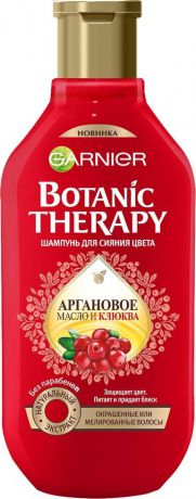 Garnier Шампунь "Botanic Therapy. Клюква и аргановое масло" для окрашенных и мелированных волос, 250 мл