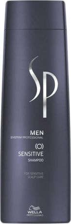 Wella SP Шампунь для чувствительной кожи головы Men Sensitive Shampoo, 250 мл