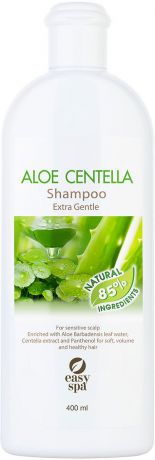 Easy Spa Шампунь для волос и чувствительной кожи головы Aloe Centella, 400 мл