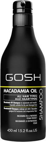 Gosh Шампунь для волос с маслом макадамии Macademia, 450 мл