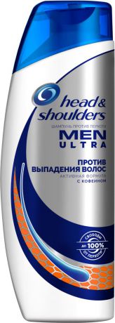 Шампунь Head&Shoulders "Против выпадения волос для мужчин", против перхоти, 200 мл