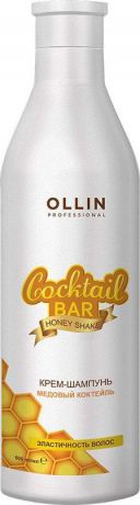 Ollin Professional Крем-шампунь "Медовый коктейль" эластичность волос Honey Cocktail - 500 мл
