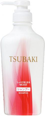 Шампунь для волос Shiseido Tsubaki Moist, увлажняющий, с маслом камелии, 450 мл