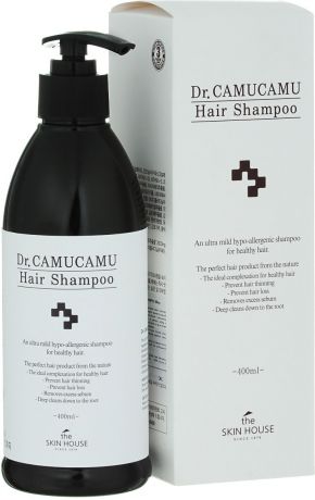 The Skin House Лечебный шампунь DR. Camucamu hair shampoo, 400 мл