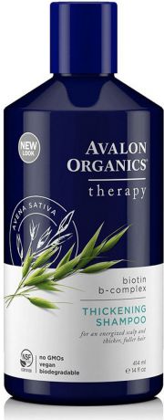 Avalon Organics Шампунь "Биотин", 414 мл