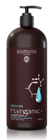 Egomania Professional Collection Шампунь "Hairganic+" с маслом аргана для сухих и окрашенных волос 1000 мл