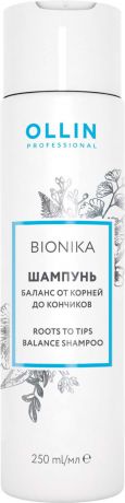 Ollin Шампунь Баланс от корней до кончиков BioNika Roots To Tips Balance Shampoo 250 мл