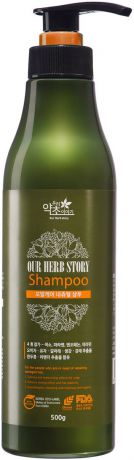 Шампунь для волос Korea Our Herb Story, 500 г