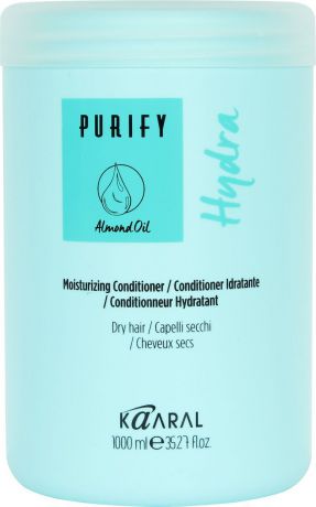 Kaaral Увлажняющий кондиционер для сухих волос Purify Hydra Conditioner, 1000 мл